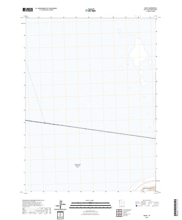 US Topo 7.5-minute map for Lemay UT