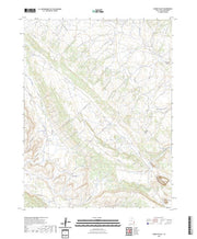 US Topo 7.5-minute map for Lisbon Valley UT