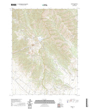 US Topo 7.5-minute map for Mercur UT