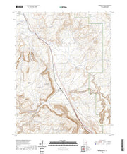 US Topo 7.5-minute map for Merrimac Butte UT