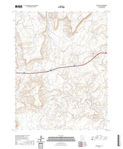 US Topo 7.5-minute map for Mesa Butte UT