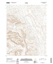 US Topo 7.5-minute map for Mexican Mountain UT