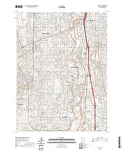 US Topo 7.5-minute map for Midvale UT