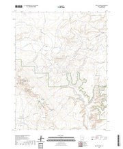 US Topo 7.5-minute map for Mollie Hogans UT