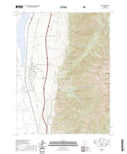 US Topo 7.5-minute map for Mona UT