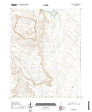 US Topo 7.5-minute map for Monitor Butte UT