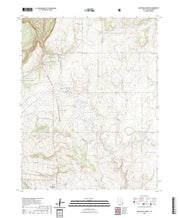 US Topo 7.5-minute map for Monticello North UT