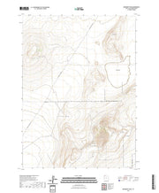 US Topo 7.5-minute map for Monument Peak UT