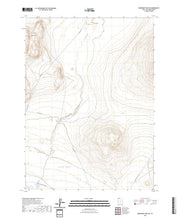 US Topo 7.5-minute map for Monument Peak SW UT