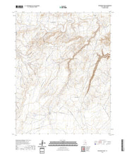 US Topo 7.5-minute map for Moonshine Wash UT