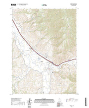 US Topo 7.5-minute map for Morgan UT