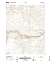 US Topo 7.5-minute map for Moroni Peak UT