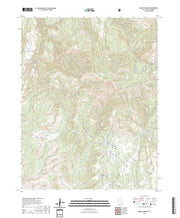 US Topo 7.5-minute map for Mount Linnaeus UT