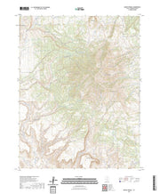 US Topo 7.5-minute map for Mount Pennell UT