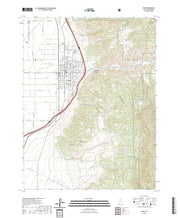 US Topo 7.5-minute map for Nephi UT