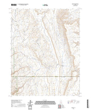 US Topo 7.5-minute map for Notom UT