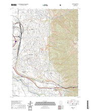 US Topo 7.5-minute map for Ogden UT