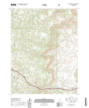 US Topo 7.5-minute map for Old Woman Plateau UT