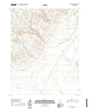 US Topo 7.5-minute map for Old Woman Wash UT