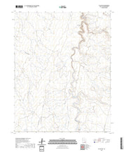 US Topo 7.5-minute map for Oljato NE UT