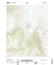 US Topo 7.5-minute map for Panguitch UT