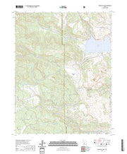 US Topo 7.5-minute map for Panguitch Lake UT