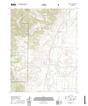 US Topo 7.5-minute map for Panguitch NW UT