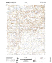 US Topo 7.5-minute map for Pariette Draw SW UT