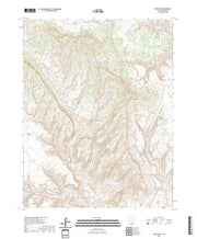 US Topo 7.5-minute map for Petes Cove UT