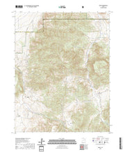 US Topo 7.5-minute map for Pinto UT