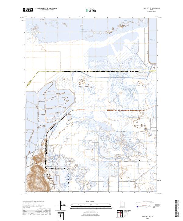 US Topo 7.5-minute map for Plain City SW UT