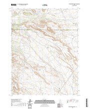 US Topo 7.5-minute map for Poison Spring Bench UT