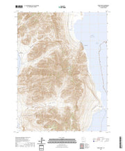 US Topo 7.5-minute map for Pokes Point UT