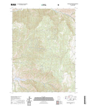 US Topo 7.5-minute map for Porcupine Reservoir UT