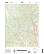 US Topo 7.5-minute map for Posy Lake UT