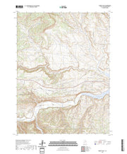 US Topo 7.5-minute map for Rabbit Gulch UT