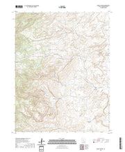 US Topo 7.5-minute map for Raggy Canyon UT