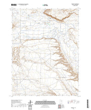 US Topo 7.5-minute map for Randlett UT