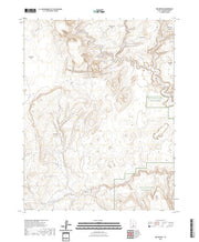 US Topo 7.5-minute map for Red Breaks UT