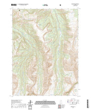 US Topo 7.5-minute map for Red Knob UT