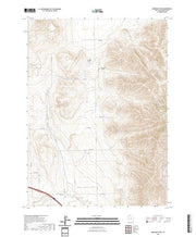 US Topo 7.5-minute map for Ridgedale Pass UT