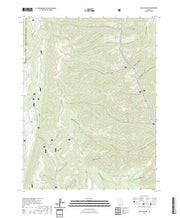 US Topo 7.5-minute map for Rilda Canyon UT