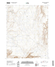 US Topo 7.5-minute map for Robbers Roost Flats UT