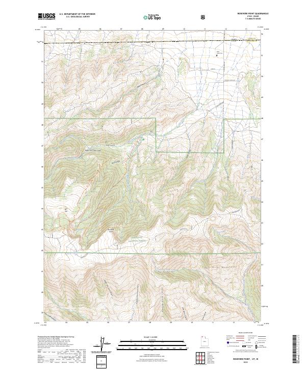 US Topo 7.5-minute map for Rosevere Point UTID