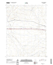 US Topo 7.5-minute map for Sagers Flat UT