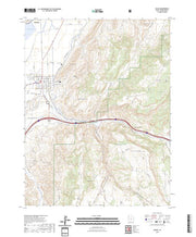 US Topo 7.5-minute map for Salina UT