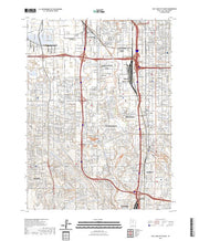 US Topo 7.5-minute map for Salt Lake City South UT