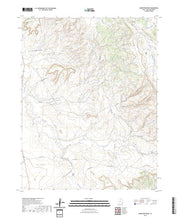 US Topo 7.5-minute map for Sandstone Draw UT