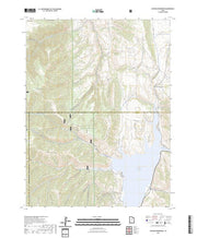 US Topo 7.5-minute map for Scofield Reservoir UT