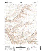 US Topo 7.5-minute map for Slickhorn Canyon East UT